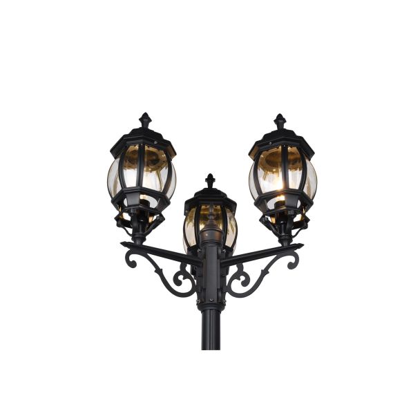 TRIO ELVO 406960332 LAMPA ZEWNĘTRZNA STOJĄCA czarny