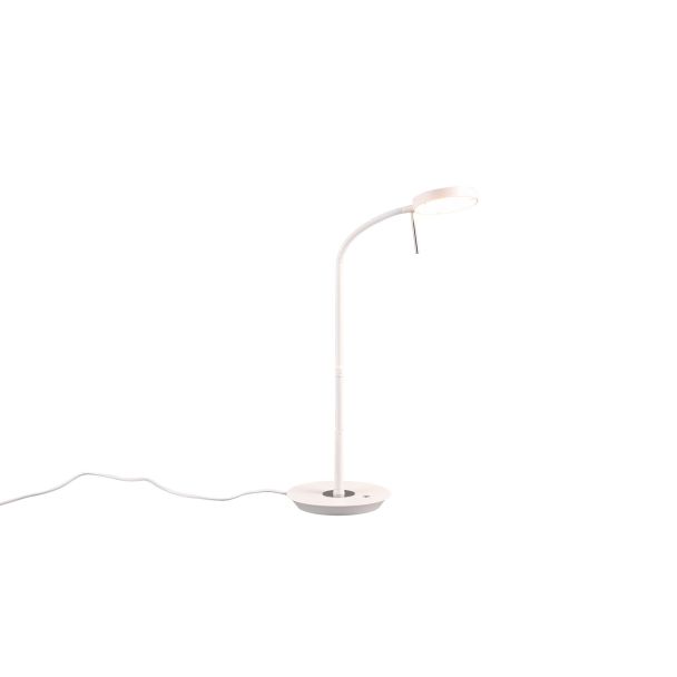 TRIO MONZA 523310131 lampa stołowa biały