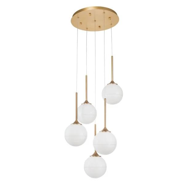 Luces Exclusivas PEREZ LE41752 LAMPA WISZĄCA złoty,biały