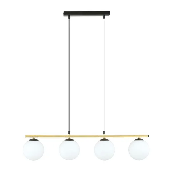 EMIBIG 1254/4 LAMPA SUFITOWA ALORA 4 BL OPAL
