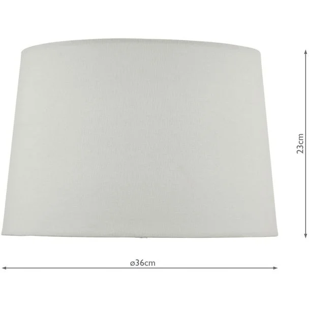 DAR VON142 IVORY LINEN SHADE FOR VON4239