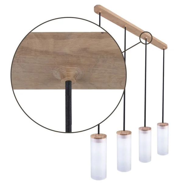 Hellux 8533419 Lampa BARREL 4