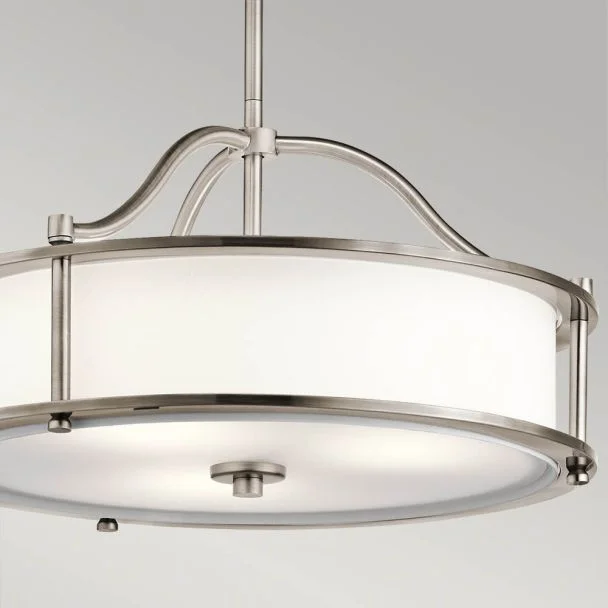 ELSTEAD Emory KL-EMORY-P-S-CLP 3 Light Pendant/Semi Flush - Classic Pewter
