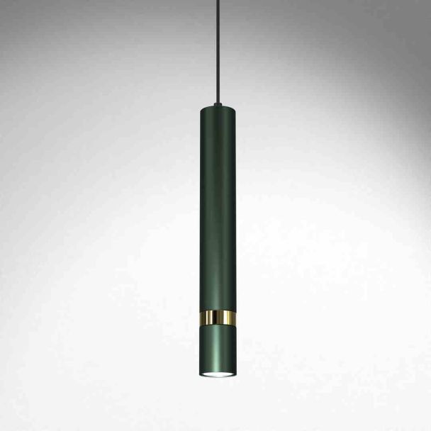 MILAGRO MLP7720 LAMPA WISZĄCA JOKER GREEN/GOLD 1XGU10