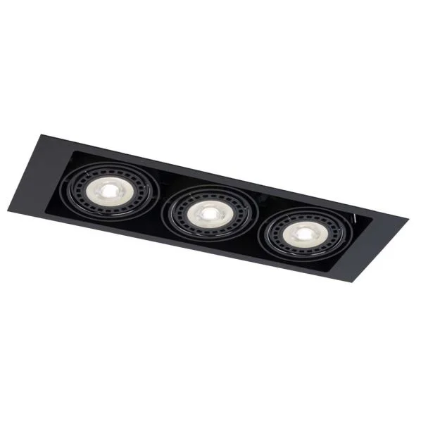 ANTIGO Lampa wpuszczana Muko 3 - Czarna 3314