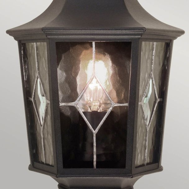 ELSTEAD NORFOLK NR7/2 BLK Half Lantern