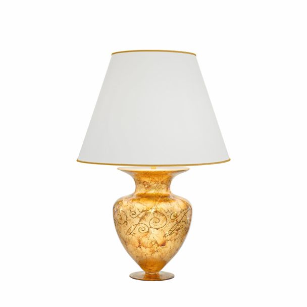 KOLARZ 1331.71M.ME.AU ANFORA lampa stołowa złoto 24K