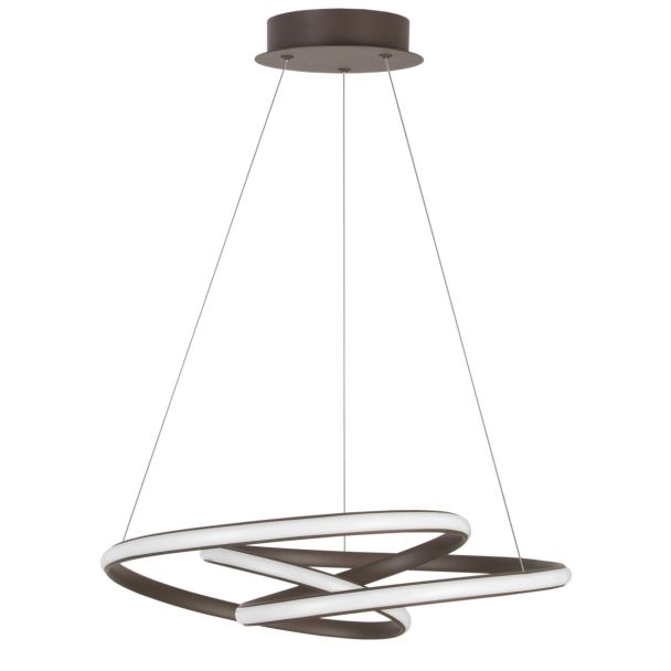 Luces Exclusivas IBIZA LE41654 LAMPA WISZĄCA brązowy