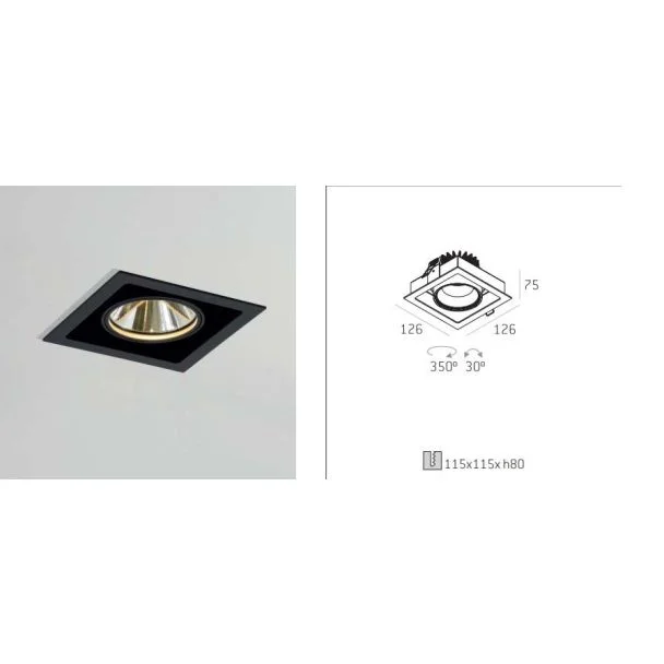 LABRA 4.1837 MULTIVA EVO 80.1 LED 12W PhaseCut