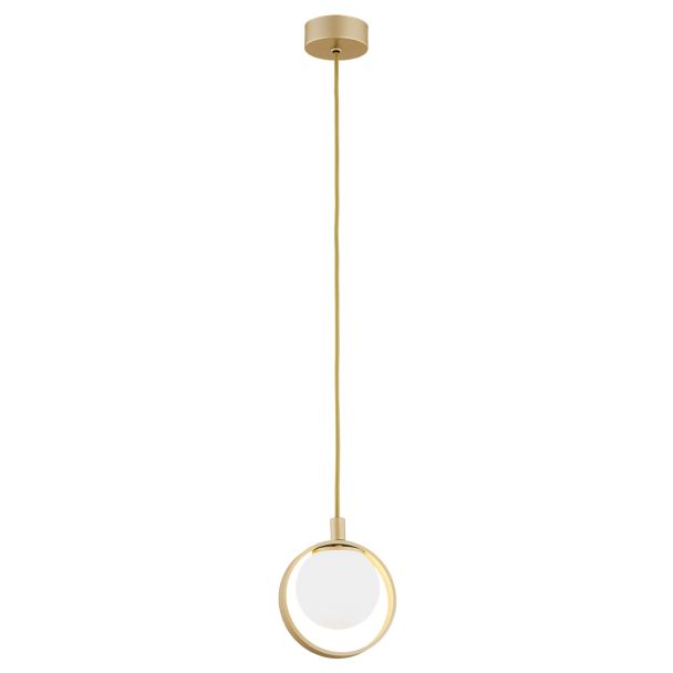 ARGON 8257 SATURNIA zwis 1 pł. opal mat, złoty