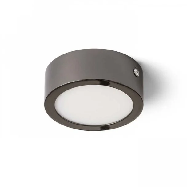 RENDL R12791 HUE R 9 sufitowa czarny chrom 230V LED 6W 3000K