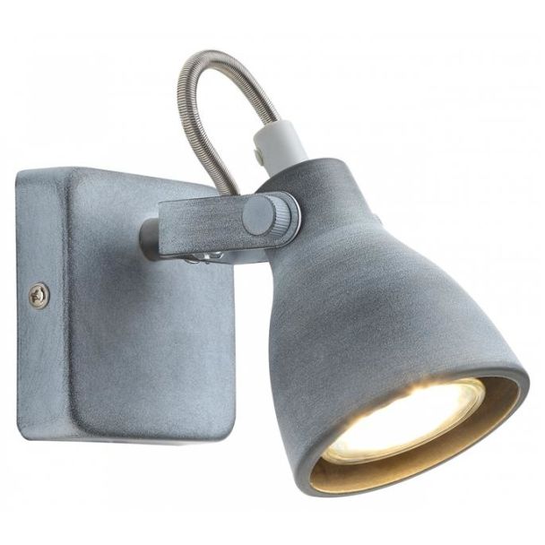 CANDELLUX 91-64394 ASH KINKIET 1X40W GU10 SZARY MAT