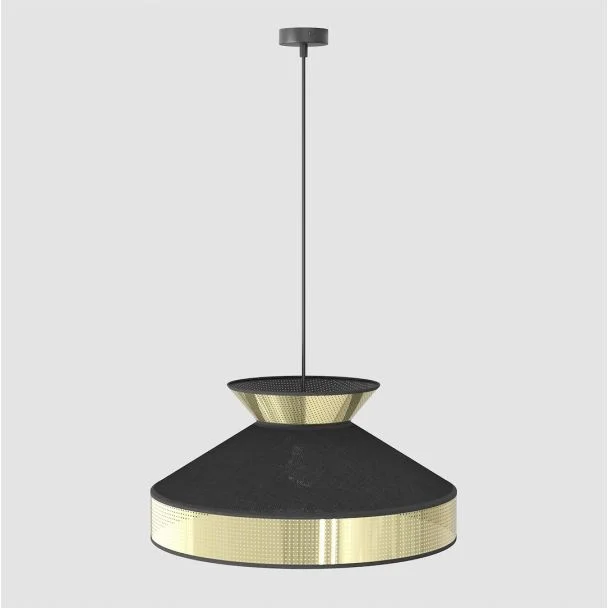 EMIBIG 1777/1 SIESTA 1 BLACK GOLD Lampa wisząca
