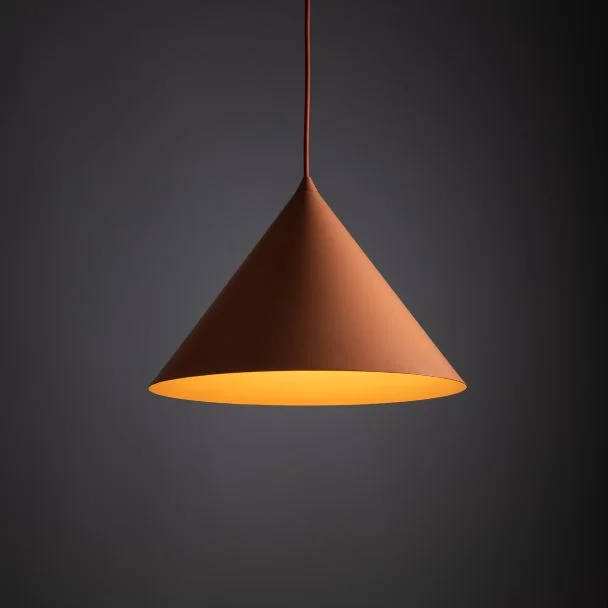TK-LIGHTING 11385 CONO L SALMON LAMPA WISZĄCA 1XE27