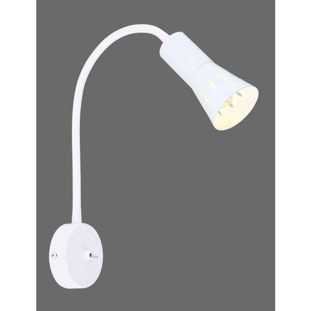CANDELLUX 91-81346 ARENA KINKIET WYSIĘGNIK 1*40W R50 E14 BIAŁY