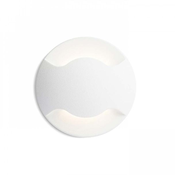 RENDL R12616 KICK II wpuszczana biała 230V LED 1W IP54 3000K