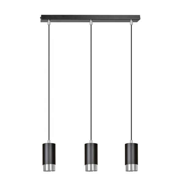 EMIBIG 816/3 LAMPA WISZĄCA FUMIKO 3 BL/CHROME