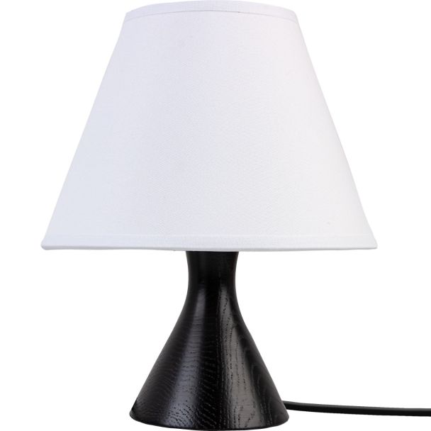 HELLUX 4113619 Bois lampa stołowa - czarny