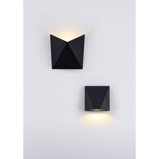 MAYTONI O577WL-L5B Outdoor Beekman Wall Lamp Black