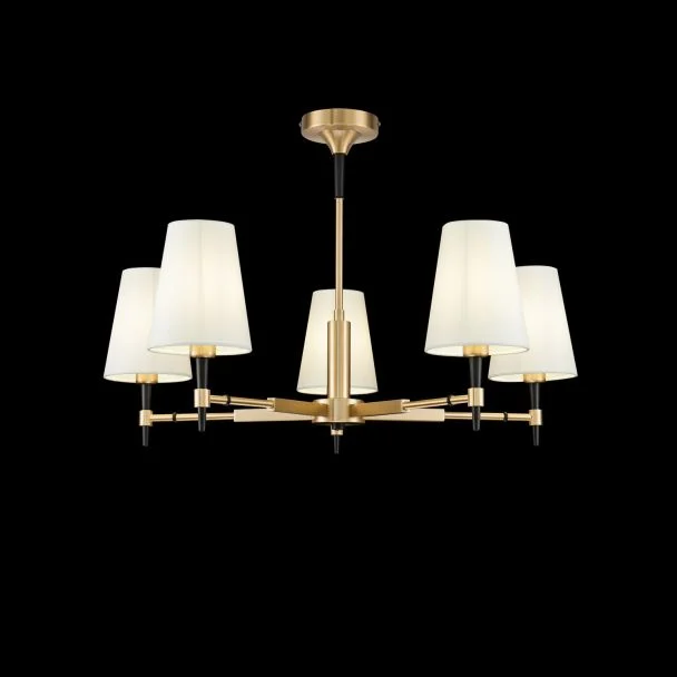 MAYTONI H001CL-05BS House Zaragoza Chandelier Brass