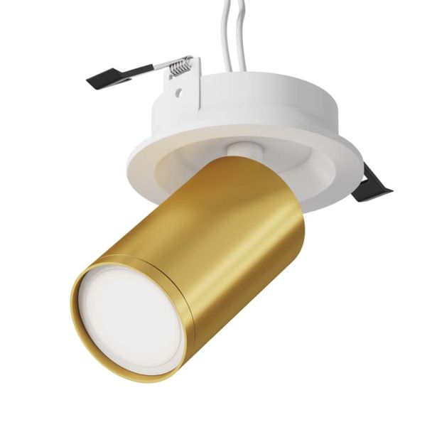 MAYTONI C048CL-U-1WMG FOCUS S lampa sufitowa biały,złoty