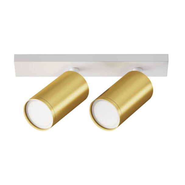 MAYTONI C051CL-U-2WMG FOCUS S lampa sufitowa biały,złoty