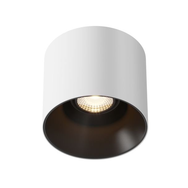 MAYTONI Alfa LED C064CL-01-25W3K-D-RD-WB Lampa sufitowa - kolor Biały,Czarny
