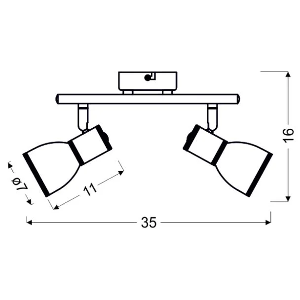 CANDELLUX 92-63373 FIDO LISTWA