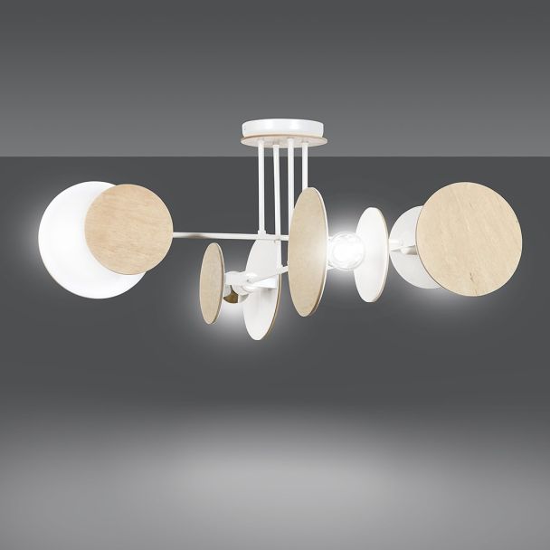 EMIBIG 174/4 LAMPA SUFITOWA ZITA 4 WHITE