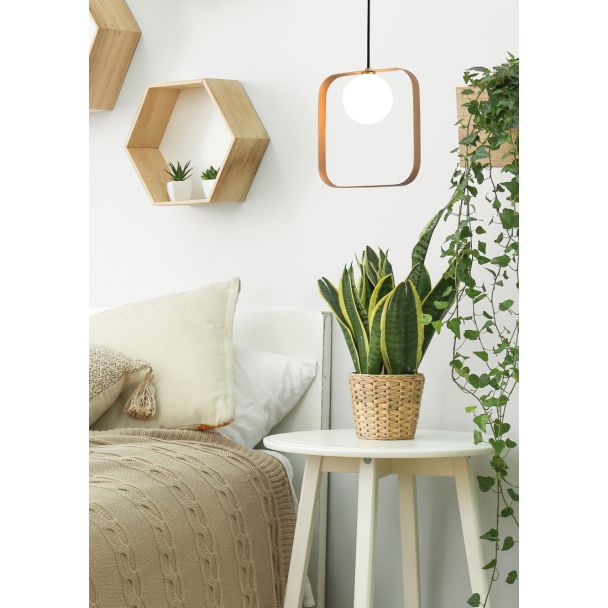 CANDELLUX 50101073 LAMPA WISZĄCA TULA 1 ZŁOTY 140x12x26
