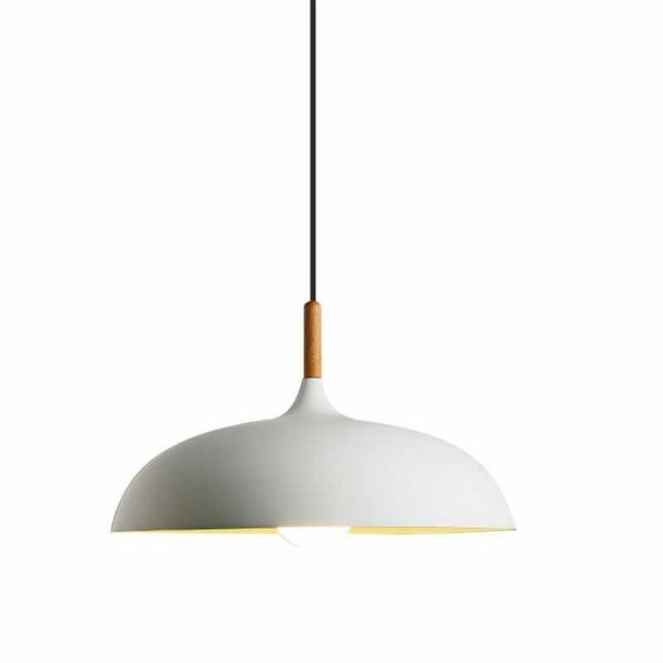 Step into Design ST-5219 white Lampa wisząca SAUCER biała 45 cm