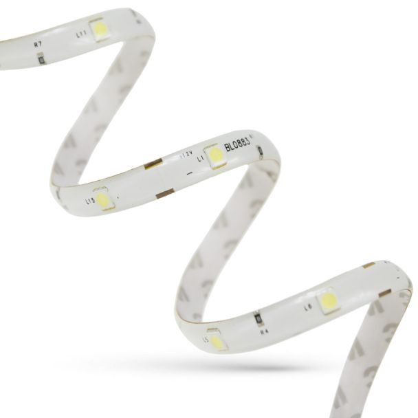 SPECTRUMLED WOJ+12108 TAŚMA LED PASEK LED 24W 5050 30LED CW 1m (rolka 5m) -bez osłony