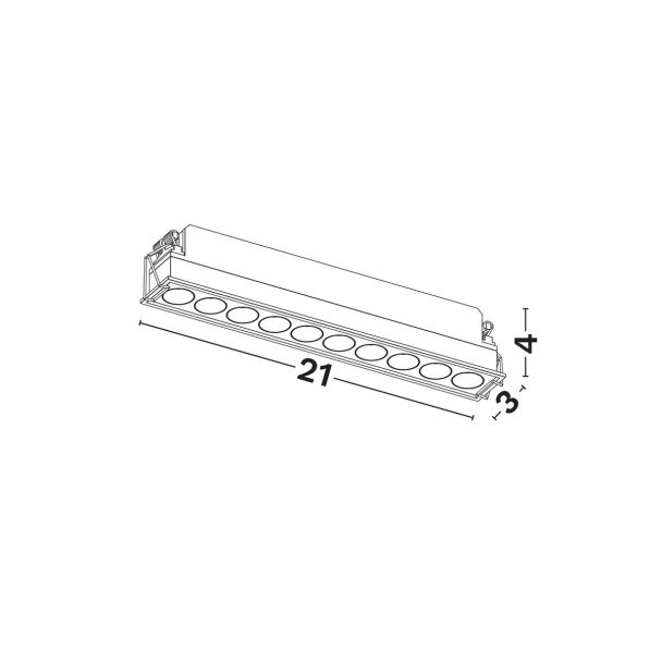 LUCES EXCLUSIVAS LE62225 CARCAIX OCZKO SUFITOWE