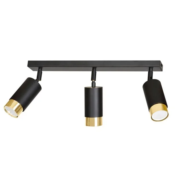 EMIBIG 965/3 LAMPA SUFITOWA HIRO 3 BL/GOLD