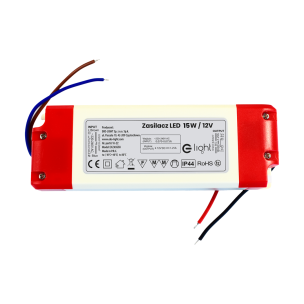 MILAGRO EKZAS559 ZASILACZ LED 15W IP20