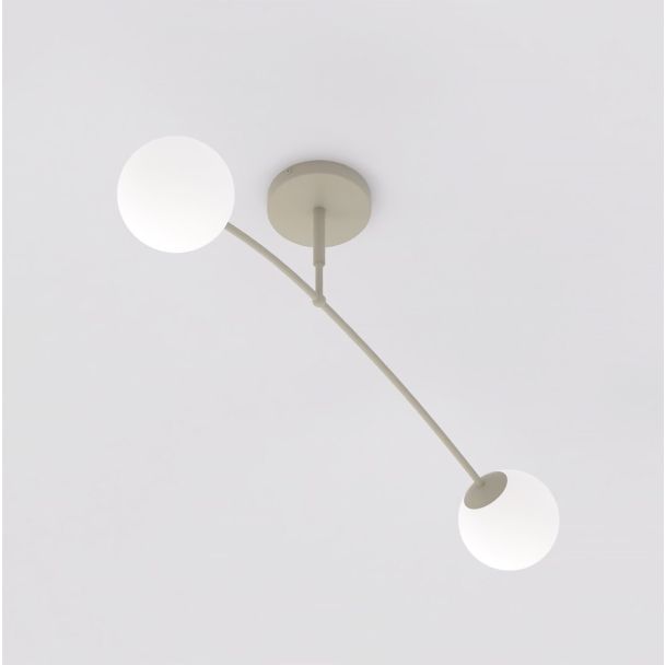 EMIBIG 1685/2 PREGOS 2 MOKKA OPAL LAMPA SUFITOWA