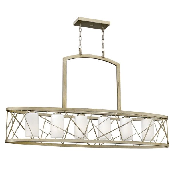 ELSTEAD NEST HK/NEST6 ISLE SL 6Lt Island Chandelier