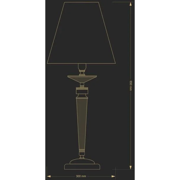 KUTEK ZOLA ZOL-LG-1(Z/A) lampka biurkowa mosiężna