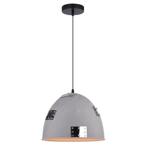 CANDELLUX 31-43160 PATCH ZWIS 30 1X60W E27 SZARY + CHROMOWANY DEKOR