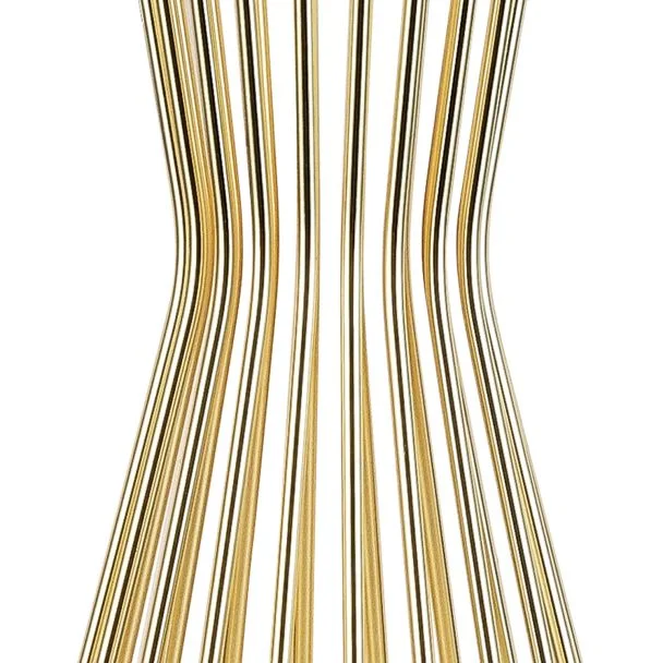 Step into design MT1235 Lampa stołowa FILO TABLE czarno - złota 85 cm
