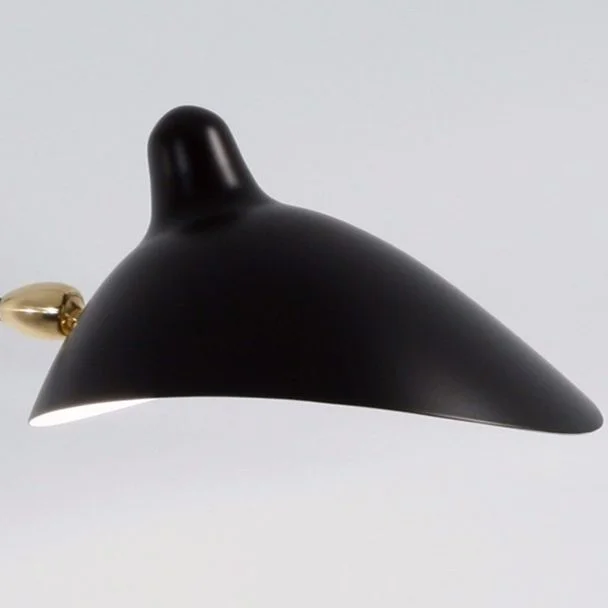 Step into Design F8701 Lampa podłogowa CRANE-F1 czarna 160 cm