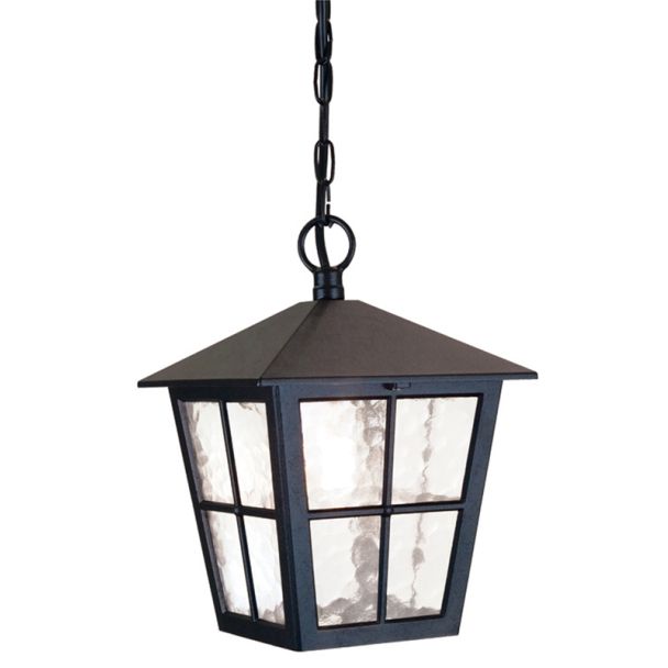 ELSTEAD CANTERBURY BL48M BLACK Chain Lantern
