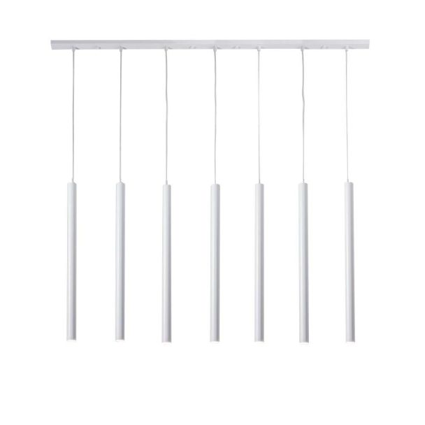 ANTIGO Lampa wisząca Yabu 7 - Biała (700 mm) 7576