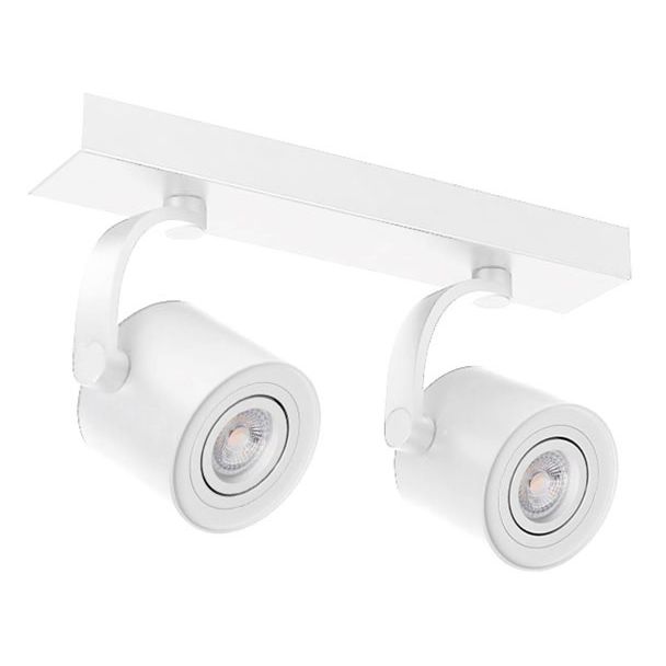 AZZARDO AZ3502 BROSS ARM 2 WHITE TECHNICAL LAMP