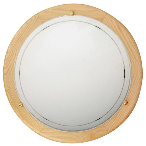 CANDELLUX 13-32259 1030 PLAF 30 DREWNO STANDARD 1X60W E27 SOSNA