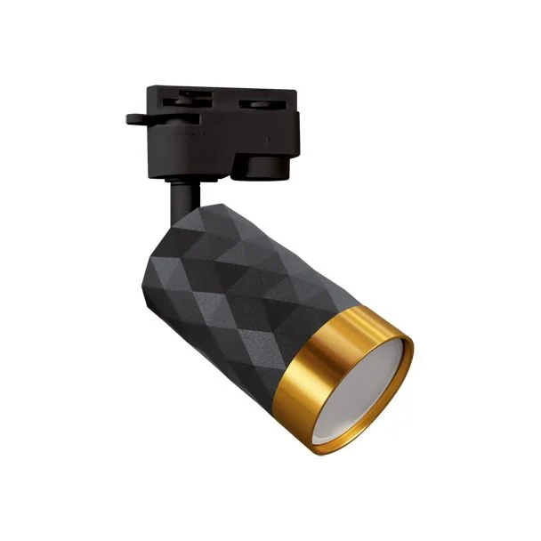 IDEUS 4086 MATA TRA GU10 BLACK/GOLD Oprawa do zamontowania na szynoprzewodzie