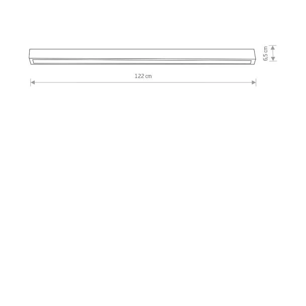NOWODVORSKI STRAIGHT CEILING LED L 7551 lampa wewnętrzna sufitowa plafon
