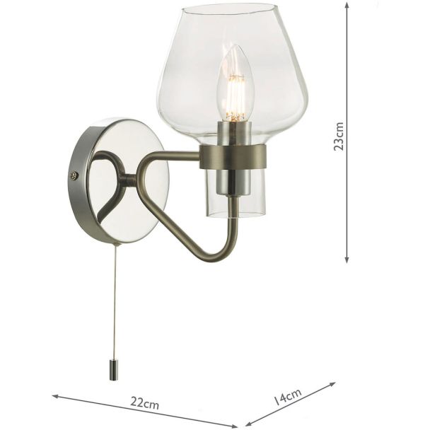 DAR KET0746 KETA 1LT W/LT SAT CHR & POL CHR
