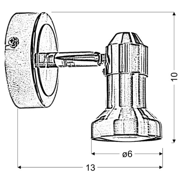 CANDELLUX 91-59574 ARKON KINKIET