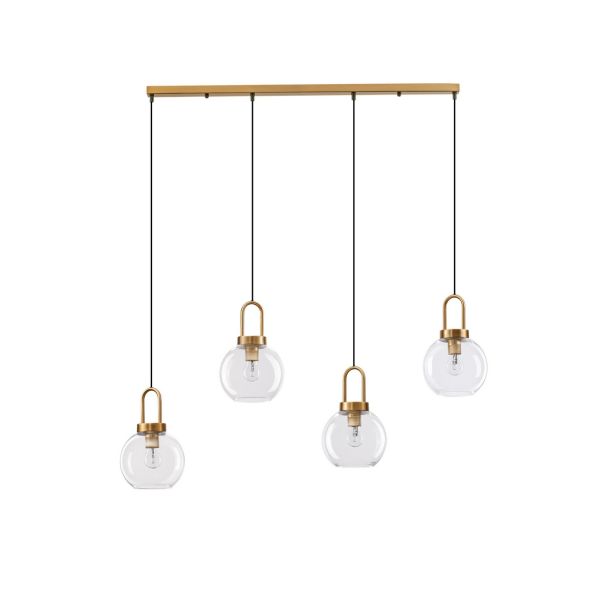 Luces Exclusivas BANES LE42654 LAMPA WISZĄCA złoty